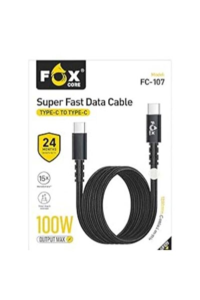 FOX CORE كابل شحن عالي السرعة بطول 120 سم
