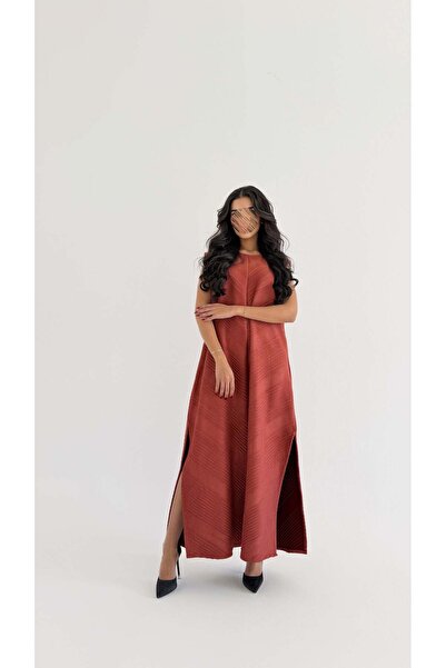 AYA MWJ020 - Broken suede jalabiya