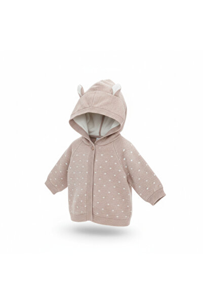 OEM Cardigan tricotat fin cu gluga