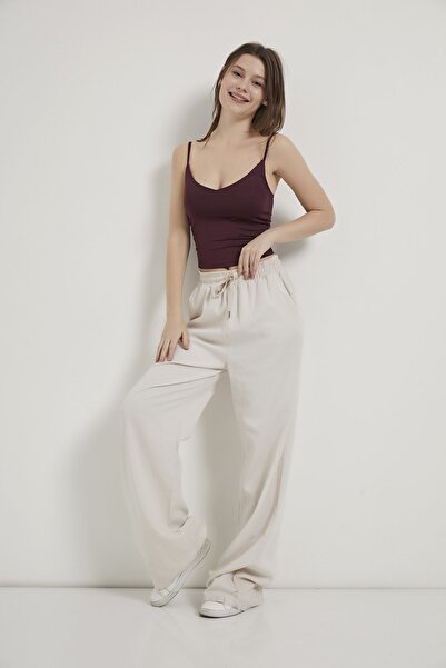 Arma Life ARMALIFE 4707 ΓΥΝΑΙΚΕΙΟ ΠΑΝΤΕΛΟΝΙ PALAZZO ΜΕ ΕΛΑΣΤΙΚΗ ΜΕΣΗ ΑΠΟ ΥΛΙΚ...