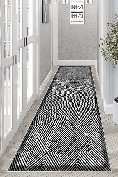 Thalia Home Yıkanabilir Kaymaz Tabanlı Baskılı Yolluk Halı Mutfak Halısı