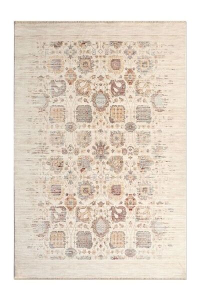 Halımax Armoni AA01 Vintage Etnik Eskitme Yumuşak Dokuma Otantik Salon Oturma...