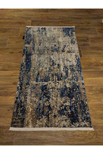 Dolce Vita Halı MELANGE 9503-AZURE KREM-MAVİ-KAHVE HALI