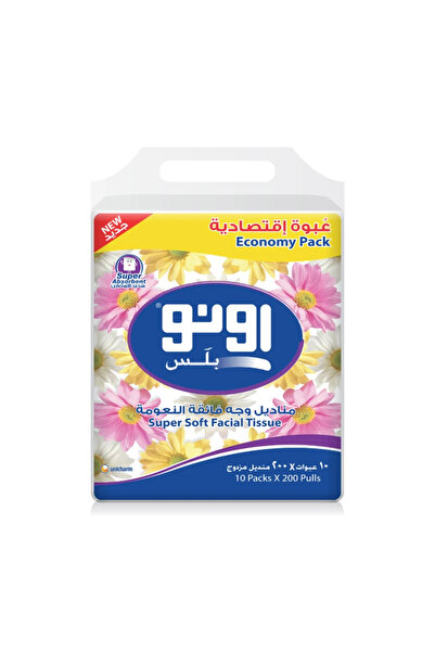 Uno PLUS FACIAL TISSUE 2 PLY 200TISSUE