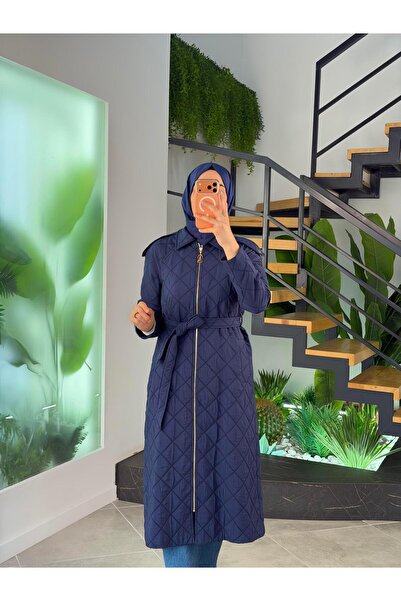 Armine Trend Kapitone Dikişli Giyçık 26YT529 Lacivert