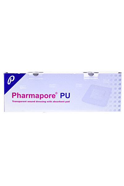 Pharmapore ضمادة جروح من البولي يوريثان مع مادة ماصة 10×25 سم
