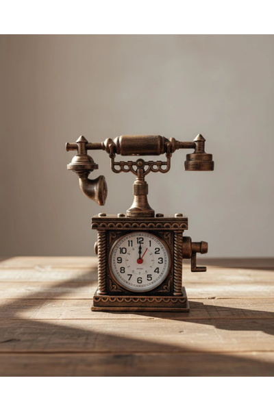 Epilons ساعة طاولة بتصميم بسيط، موديل أنيق مع خاصية التنبيه