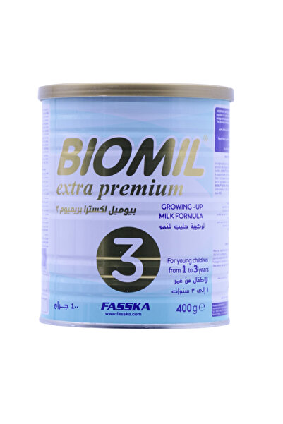 Biomil بريميوم 3 للأطفال من عمر سنة إلى 3 سنوات 400 غرام