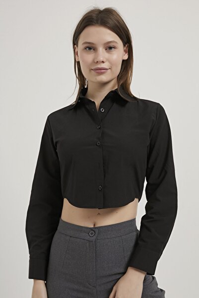 Arma Life Armalife 0428 cotton blend crop women's shirt