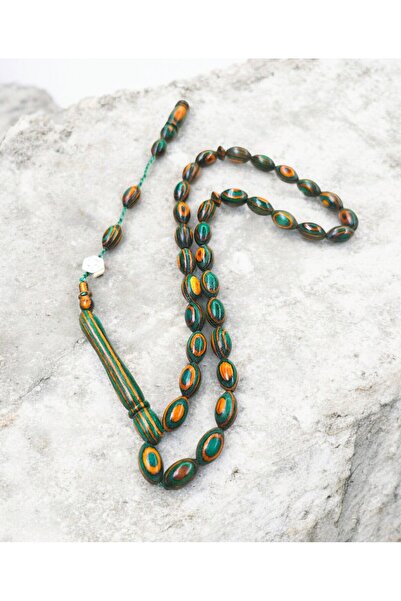 İnan Tesbih Cajeput Tree Barley Cut Master Crafted Prayer Beads