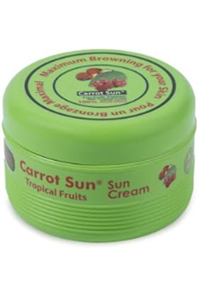 Carrot SUN TAN CREAM GREEN APPLE 350ML