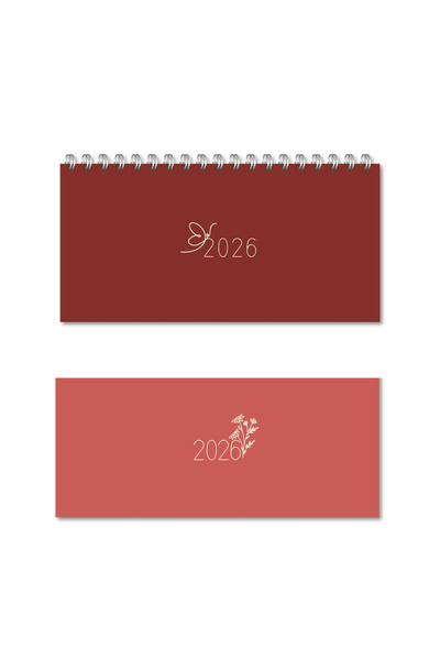 Lizy 2026 Masa Ajandası Takvimi Geniş