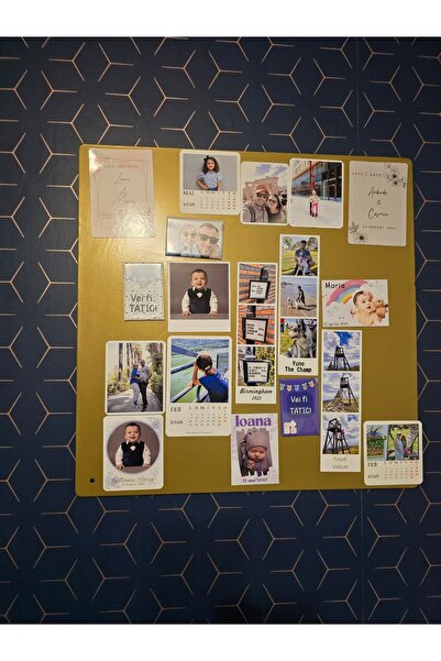 MemoryMag Tablă pentru magneți – 48×48 cm