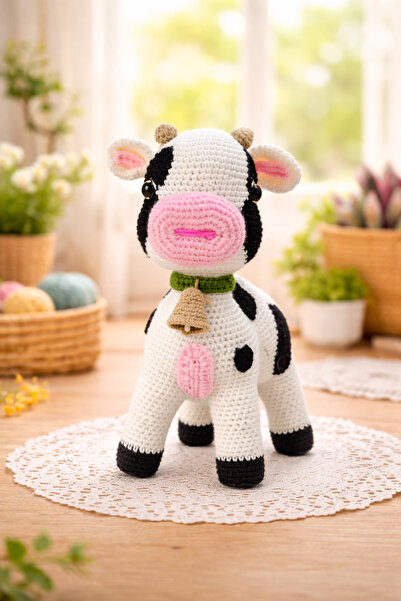 Berliva Home Amigurumi İnek (Boy 27cm)