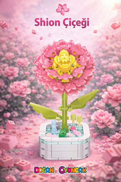 Doğan Oyuncak Dünyası Mikro Blok Shion Çiçeği Çiçek Lego - Lego Setleri Mini ...