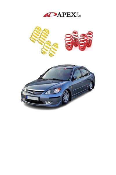 X POWER TUNİNG honda civic 2001-2006 uyumlu apexi 4.5 cm spor yay