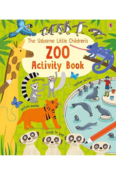 Usborne Little children's zoo activity book