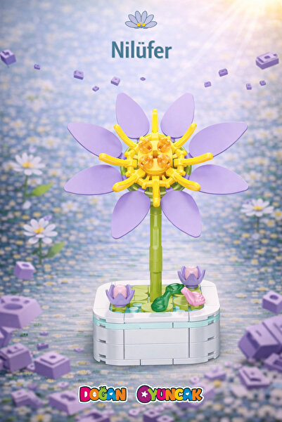 Doğan Oyuncak Dünyası Micro Block Water Lily Flower Lego - Lego Sets Mini Leg...