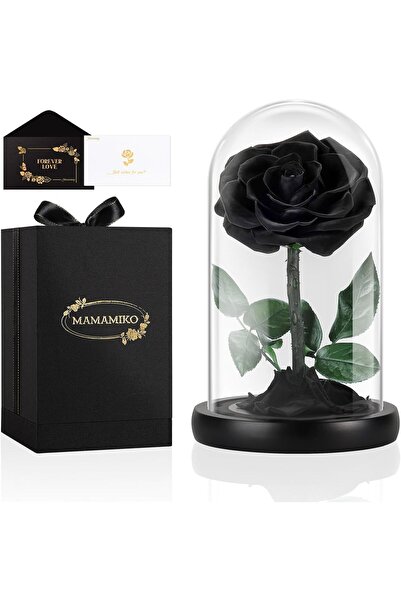 Generic Preserved Flowers Roses in Glass Dome