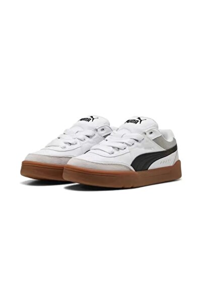 Puma Pantofi casual cu șireturi, albi, confortabili