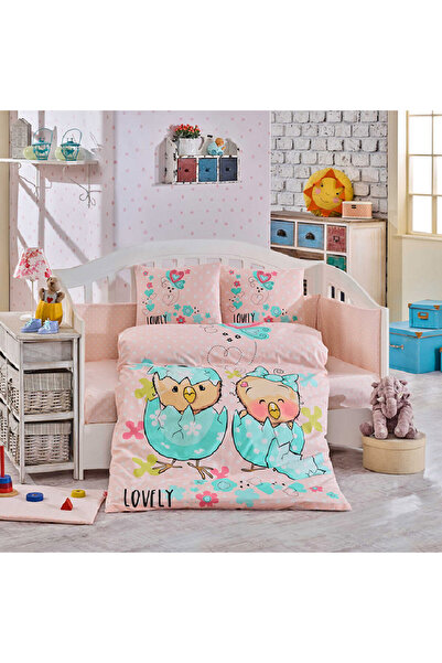 Talis Lenjerie Bebe Lovely Salmon, Bumbac Poplin