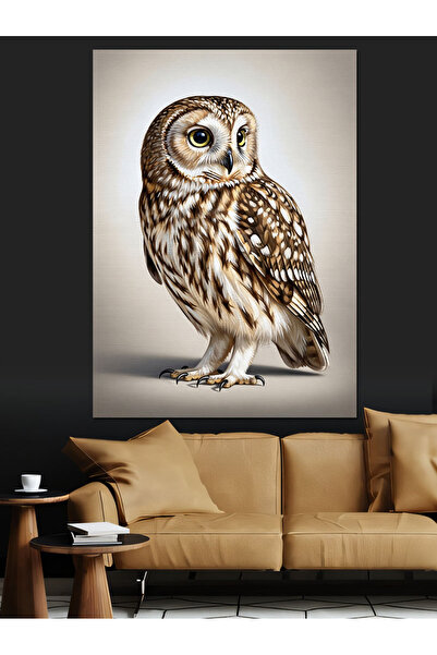 KanvasSepeti În somnul iernii, pictură în ulei de înaltă calitate, texturat C...