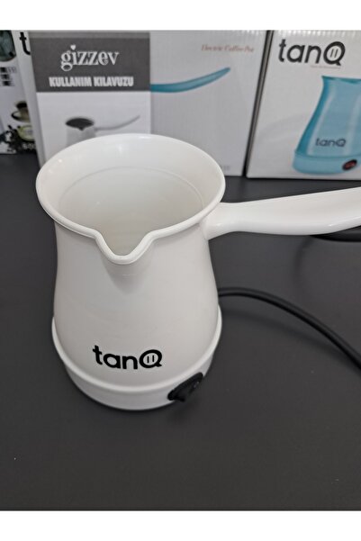 AskStoree Electric Turkish Coffee Maker White Plastic Coffee Pot