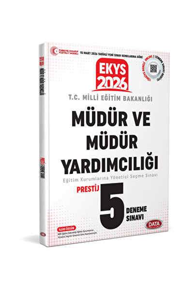 Data Yayınları MEB EKYS Müdür ve Müdür Yardımcılığı 5 Deneme Sınavı 2026
