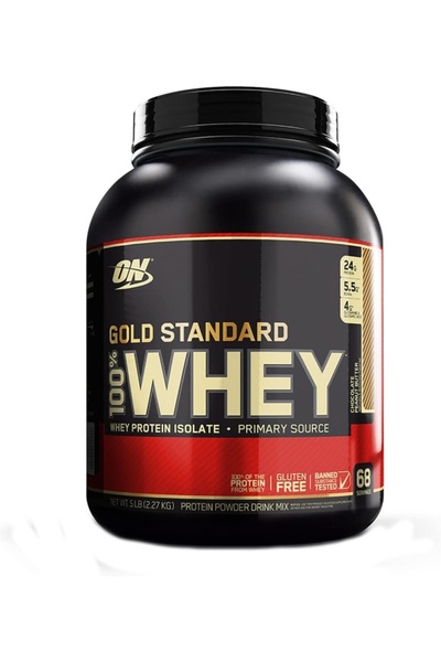 Optimum Nutrition (ON) مسحوق بروتين مصل اللبن الذهبي المعياري 100%، مصدر أولي...