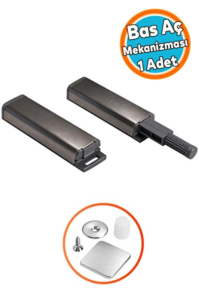 NZB Bas Aç Mekanizma Kulpsuz Dolap Kapak Çekmece Uyumlu Bas Aç Çıt Çıt Mekani...