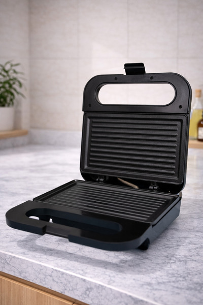 SOKANY 750W Kompakt Tost ve Sandviç Makinesi Yapışmaz Plaka SK-08120