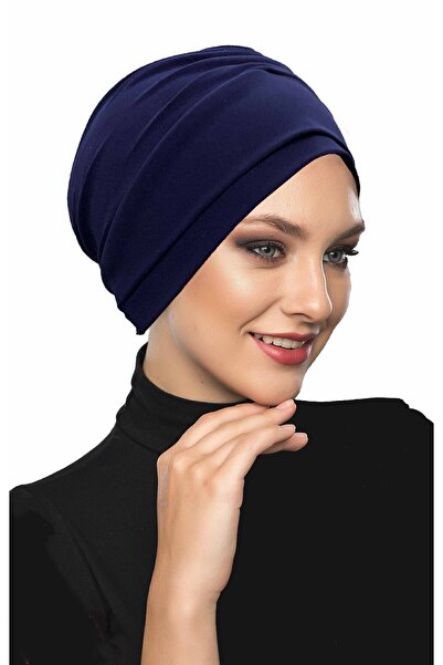 elysianfidan Căptușeală cu două straturi, albastru bleumarin, hijab hijab gat...