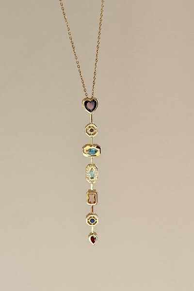 Beca Atelier Heart of Colors Çelik Kolye