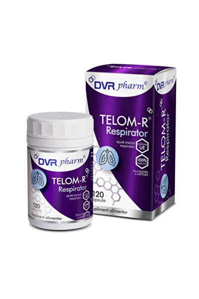DVR Pharm Αναπνευστήρας Telom-R, 120 κάψουλες,