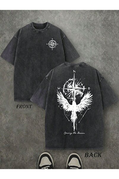 ZEMLİYA Unisex London Architectural Graphic T-shirt με κοντό μανίκι – Καλοκαι...