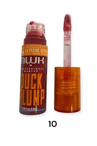 NWK NWX Duck Plump Lipstick for Full Lips - Nude Swing Lip Gloss Prep-10