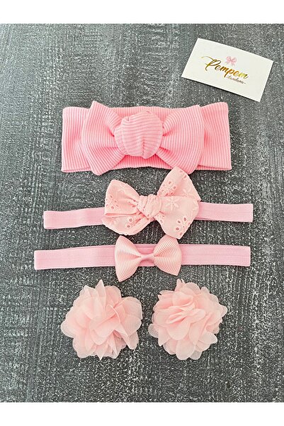 pempem bandana مجموعة مشابك باندانا للفتيات الصغيرات FYNK