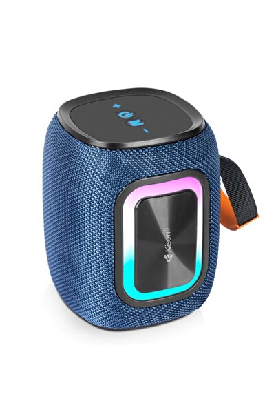 Kisonli Q25 (Çift Basslı ve RGB Özellikli IPX5 Bluetooth Hoparlör)