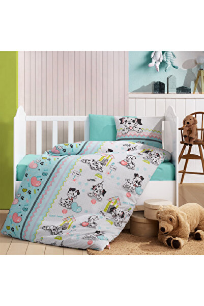 Talis Lenjerie de Pat Bebelusi Dalmacyali, Bumbac 100% FLanel