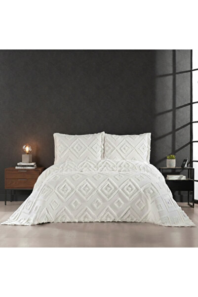 Lavena Home Freya İskandinav Lüks Şönil Çift Kişilik Yatak Örtüsü