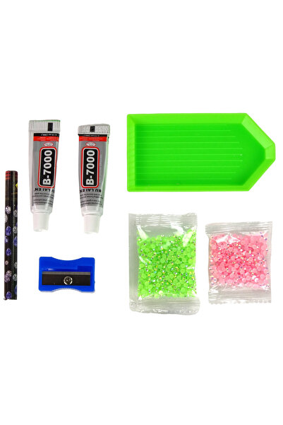 Three top online DIY Diamond Creative Kit Green Reindeer Crystals Sequins 3D ...