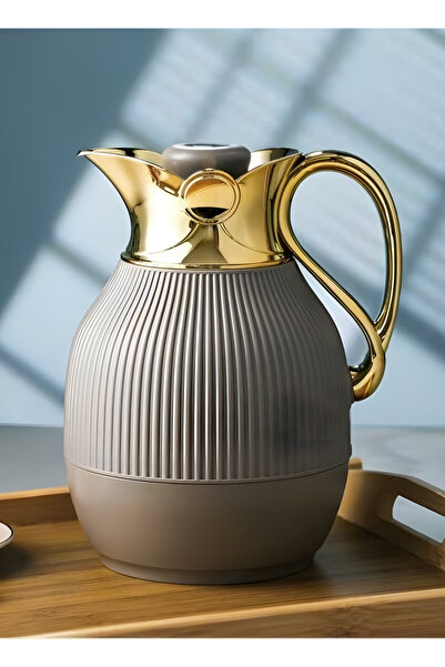 ALQANNAS 1 Liter Insulated Vacuum Thermos Flask | Keeps Drinks Hot for 24 Hou...