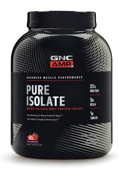 GNC أمب بيور إيزوليت بنكهة الفراولة