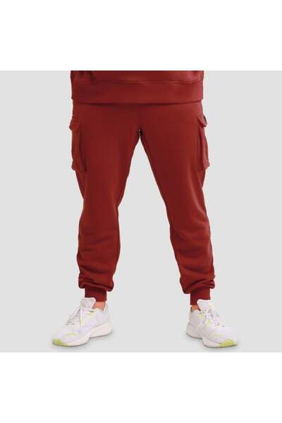 GymBeam Utility Joggers Red