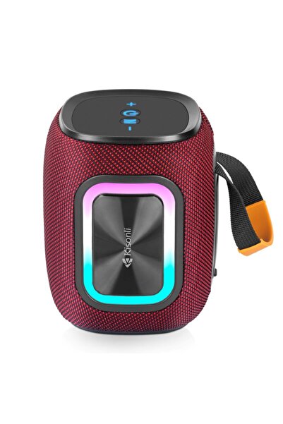 Kisonli Q25 (Çift Basslı ve RGB Özellikli IPX5 Bluetooth Hoparlör)