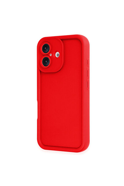 eco port iPhone 16 Case Viera Silicone - Red