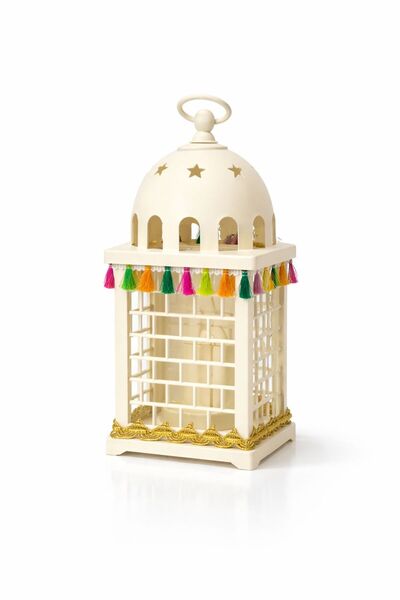 dehkah فانوس رمضان مصباح مضيء بتصميم إسلامي أنيق – إضاءة دافئة للديكور والهدا...