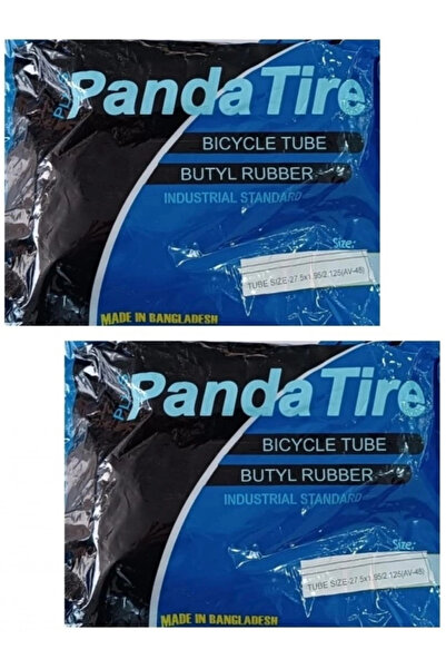 Panda Plus 27.5 Jant 27.5x1.95 - 27.5x2.125 Bisiklet İç Lastiği 48 mm Motor S...