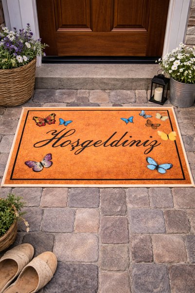Arvital Non-Slip Base Carpet Door Mat 40X60 cm Model Option Washable Dust-Collecting