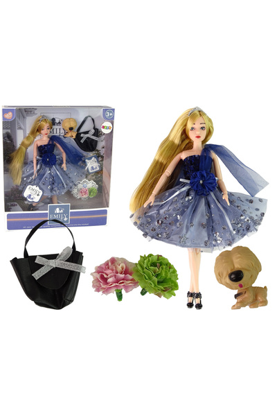 Three top online Baby Emily Doll With Doggie Purse Flowers